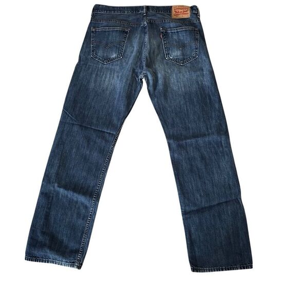 Levi’s 565 Medium Wash Loose Straight Leg Jeans Size 34 - Picture 6 of 12